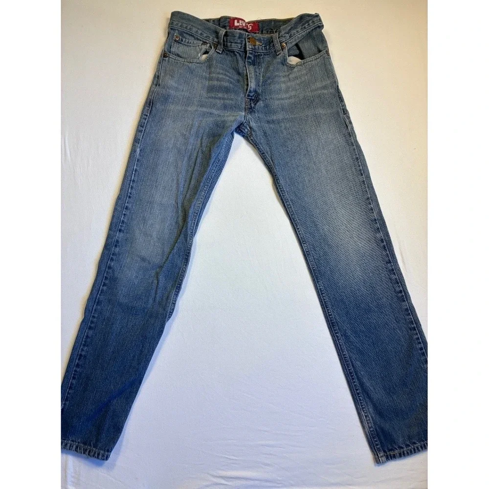 Levi's 511 Slim Straight Men's Jeans W30 L30 Light Blue Wash